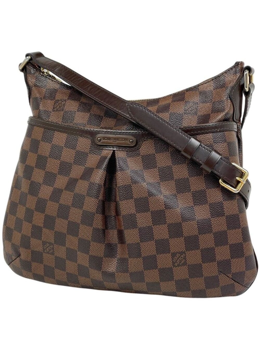 Louis Vuitton Blue Msbeli PM Crossbody Shoulder Bag Damier Brown